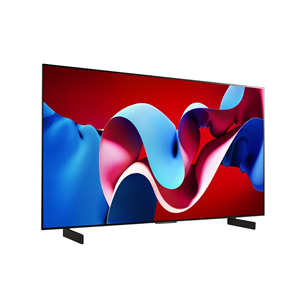 LG C4, 42'', 4K UHD, OLED, pilkas - Televizorius