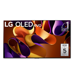 LG evo G4, 83", 4K UHD, OLED, sidabrinis - Televizorius