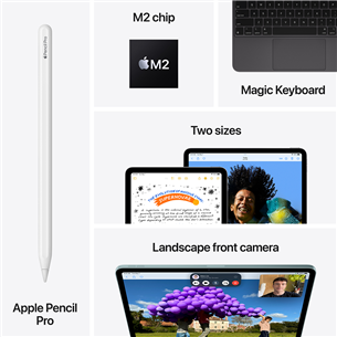 Apple iPad Air 11'' (2024), M2, 512 GB, WiFi, blue - Planšetinis kompiuteris