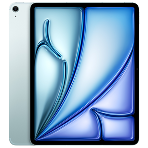 Apple iPad Air 13'' (2024), M2, 512 GB, WiFi + 5G, blue - Planšetinis kompiuteris MV713HC/A