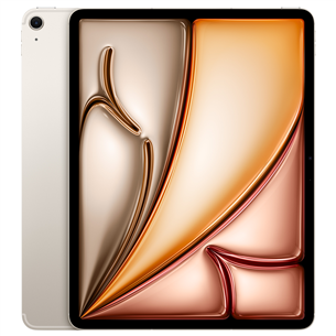 Apple iPad Air 13'' (2024), M2, 512 GB, WiFi + 5G, starlight - Planšetinis kompiuteris MV723HC/A