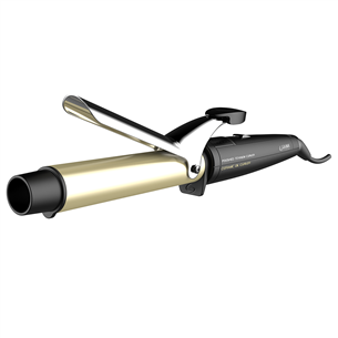 GA.MA Dual Plates, 25 mm, black - Curling iron