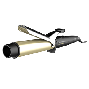 GA.MA Dual Plates, 33 mm, black - Curling iron