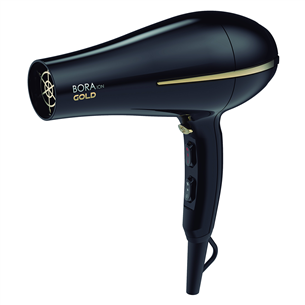 GA.MA Bora Gold Ion, 2200 W, black - Hair dryer