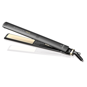 GA.MA Elegance Gold, black - Hair straightener GI0234