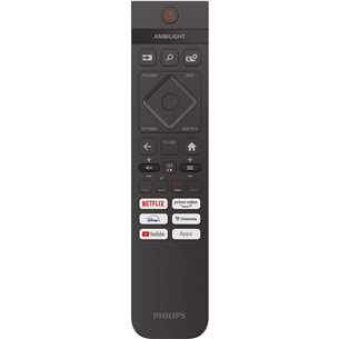 Philips PUS7009, 43'', 4K UHD, LED LCD, black - TV