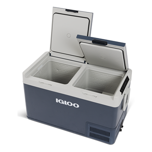 Igloo, 78 L, 12/24 V, blue - Car cooler