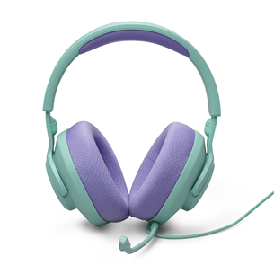 JBL Quantum 100M2, cyan - Wired Headset JBLQTUM100M2CYN