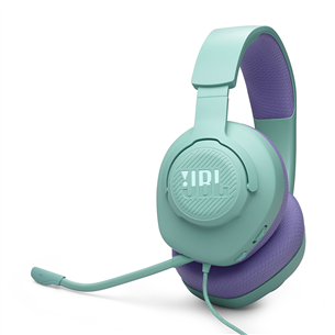 JBL Quantum 100M2, cyan - Wired Headset