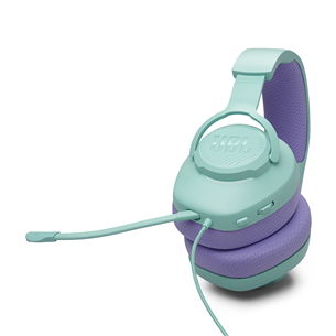 JBL Quantum 100M2, cyan - Wired Headset