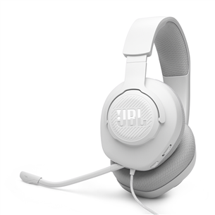 JBL Quantum 100M2, baltos - Ausinės