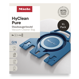 Miele HyClean Pure GN, XL pack, 8 vnt. - Dulkių siurblių maišeliai 10632870