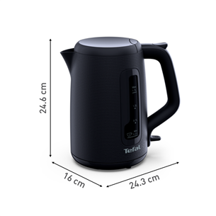 Tefal Morning Kettle 1.7 L, juodas - Virdulys