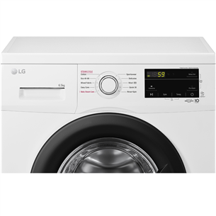 LG, 6.5 kg, depth 44 cm, 1200 rpm - Front load washing machine