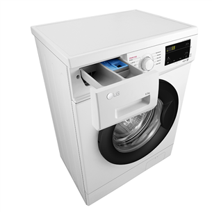 LG, 6.5 kg, depth 44 cm, 1200 rpm - Front load washing machine