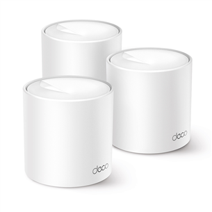 TP-Link Deco X10, 3-PACK, WiFi 6, mesh, white - WiFi Router DECO-X10-3PACK