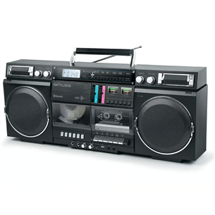 Muse M-380 Ghetto Blaster, black - Boombox