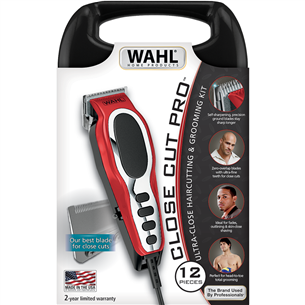 Wahl Close Cut Pro, красный - Машинка для стрижки волос