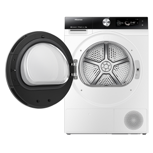 Hisense, 10 kg, depth 64 cm - Clothes dryer