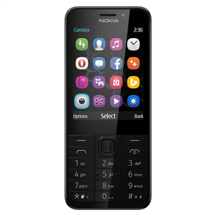 Nokia 230 Dual SIM, sidabrinis - Mobilus telefonas 286944134