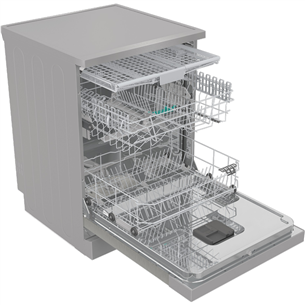 Gorenje, 16 komplektų talpa, pilka - Indaplovė