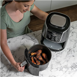 Karšto oro gruzdintuvė Ninja AF160EU Air Fryer MAX, 5,2 l, 1750 W, pilka