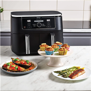 Ninja Foodi Dual Zone, 7,6 L, 2400 W, black - Air fryer