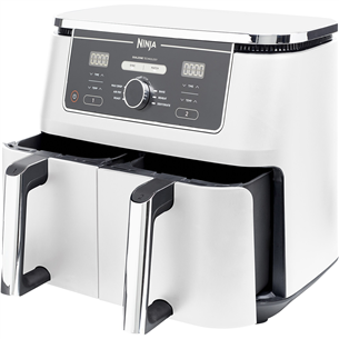 Ninja Foodi MAX Dual Zone, 9.5 L, 2470 W, white - Air fryer