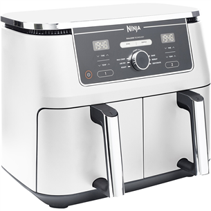 Ninja Foodi MAX Dual Zone, 9.5 L, 2470 W, white - Air fryer