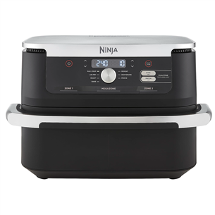 Ninja Foodi FlexDrawer Dual, 10.4 L, 2470 W, juoda - Karšto oro gruzdintuvė AF500EU