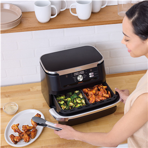 Ninja Foodi FlexDrawer Dual, 10.4 L, 2470 W, black - Air fryer