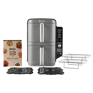 Ninja Double Stack XL 9.5L, 2470 W, grey -  Air Fryer