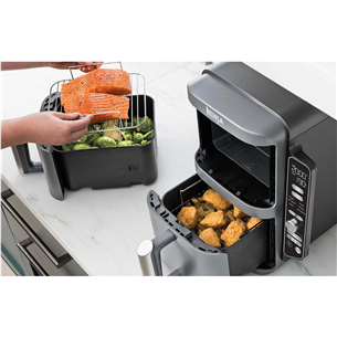 Ninja Double Stack XL 9.5L, 2470 W, grey -  Air Fryer