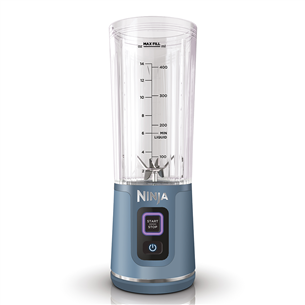 Ninja Blast, blue - Portable cordless blender