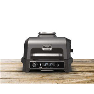 Ninja Woodfire Pro XL, black - Electric BBQ Grill & Smoker