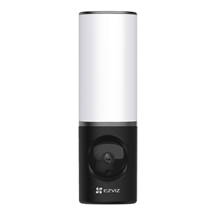 EZVIZ LC3, 2K, Wi-Fi, juoda - Lempa su išmaniąja kamera CS-EL3