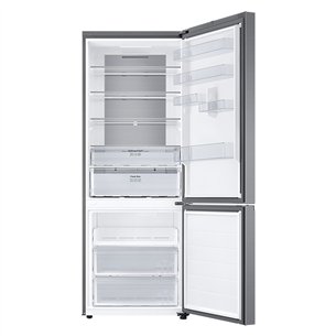 Samsung, SmartThings AI Energy, 203 cm, 538 L, stainless steel - Refrigerator