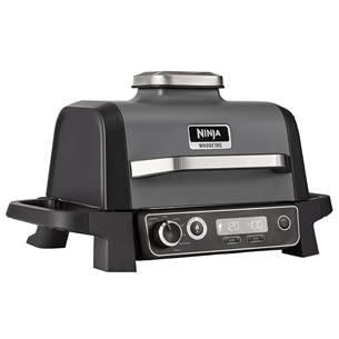 Ninja Woodfire, black - Electric BBQ Grill & Smoker