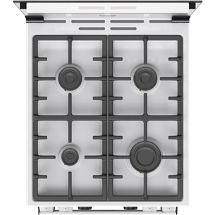 Gorenje, 70 L, gylis 50 cm, balta - Viryklė