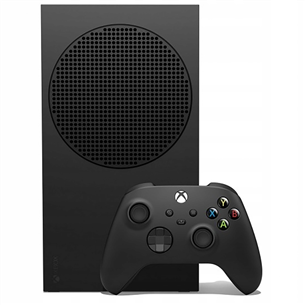 Microsoft Xbox Series S All-Digital, 1 TB, juoda - Žaidimų konsolė 196388180004