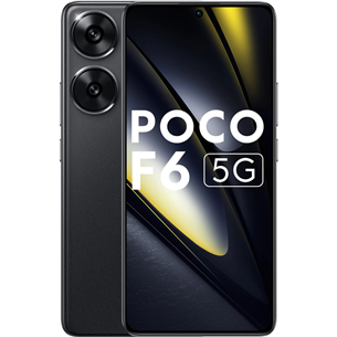 POCO F6, 512 GB, juodas - Išmanusis telefonas MZB0H9NEU