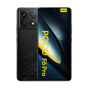 POCO F6 Pro, 1 TB, juodas - Išmanusis telefonas