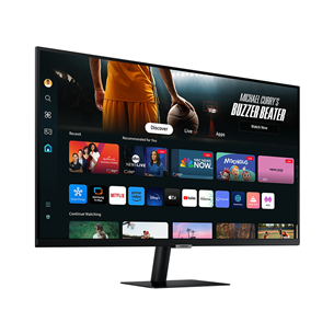 Samsung Smart Monitor M7 M70D, 43'', UHD, LED VA, USB-C - Monitorius