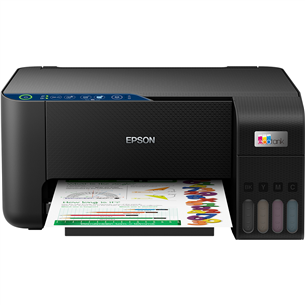 Epson EcoTank L3271, Wi-Fi, черный - Многофункциональный струйный принтер / фотопринтер