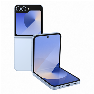 Samsung Galaxy Flip6, 256 ГБ, голубой - Смартфон SM-F741BLBGEUE