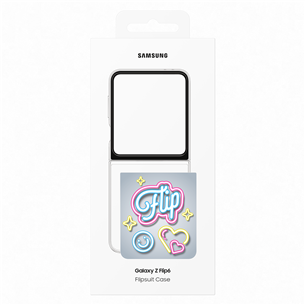 Samsung Flipsuit Case, Galaxy Flip6, transparent - Case