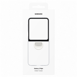 Samsung Clear Case, Galaxy Flip6, skaidrus - Dėklas