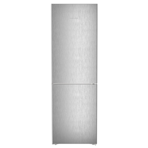 Liebherr, Pure NoFrost, 330 L, aukštis 186 cm, sidabrinis - Šaldytuvas CNSFF5203