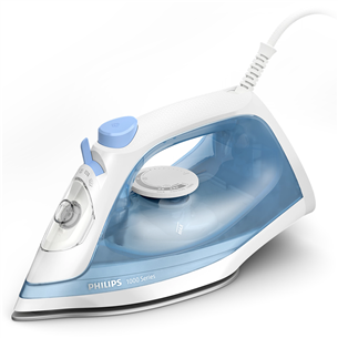 Philips 1000 Seeria, 2000 W, white/blue - Steam iron DST1030/20