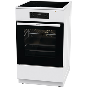 Gorenje, 70 L, plotis 50 cm, balta - Viryklė